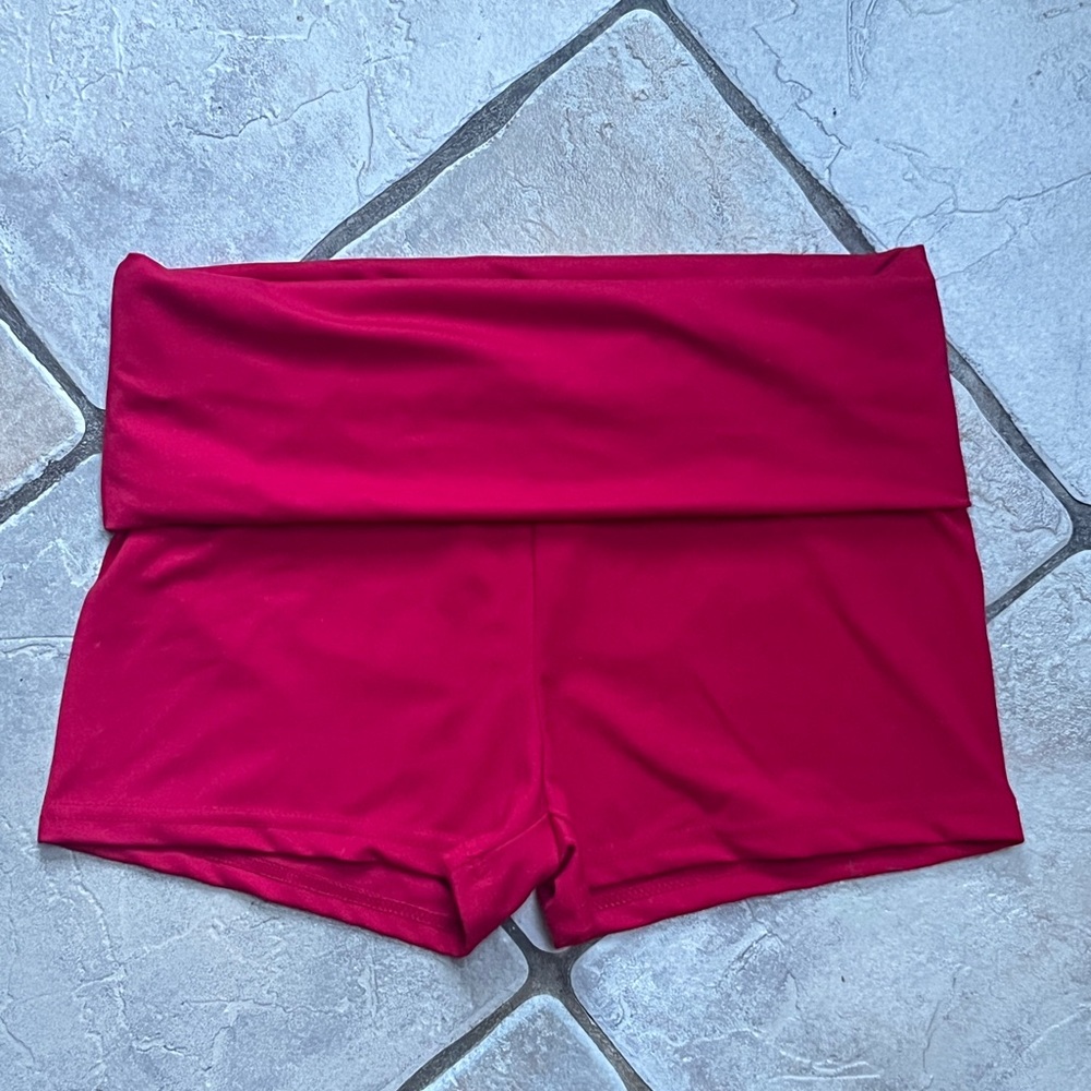 No Boundaries High Waist Magenta Shorts